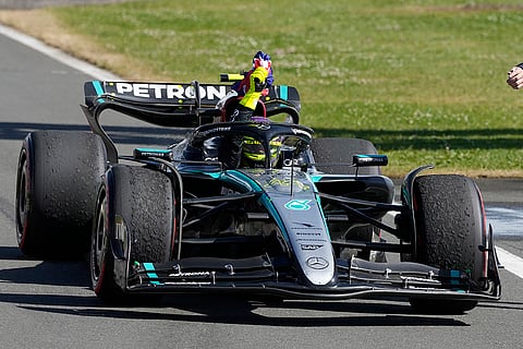 Mercedes driver Lewis Hamilton